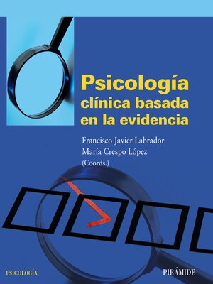 cover image of Psicología clínica basada en la evidencia
